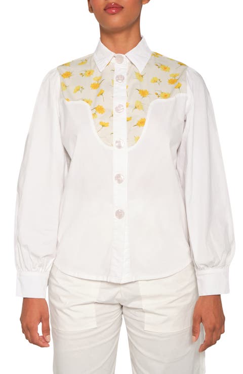 Alamo Floral Panel Shirt