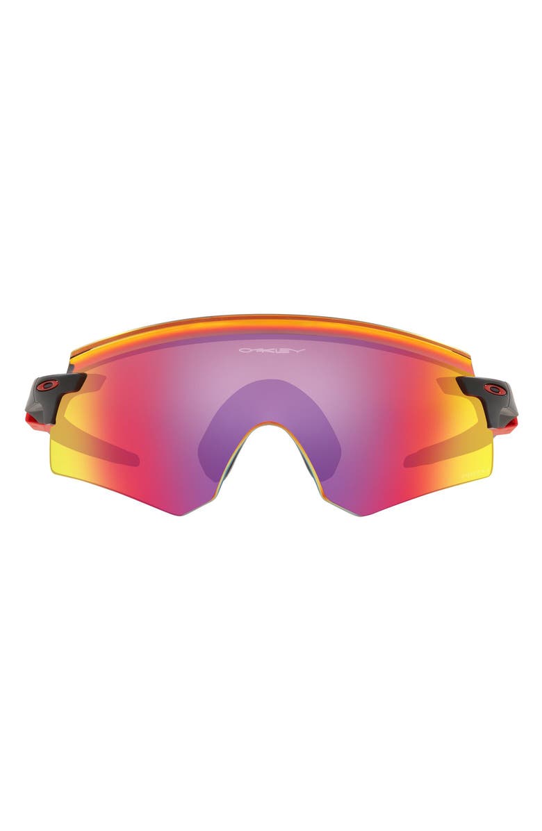 Oakley Encoder 136mm Prizm<sup>™</sup> Rimless Wrap Shield Sunglasses, Main, color, 