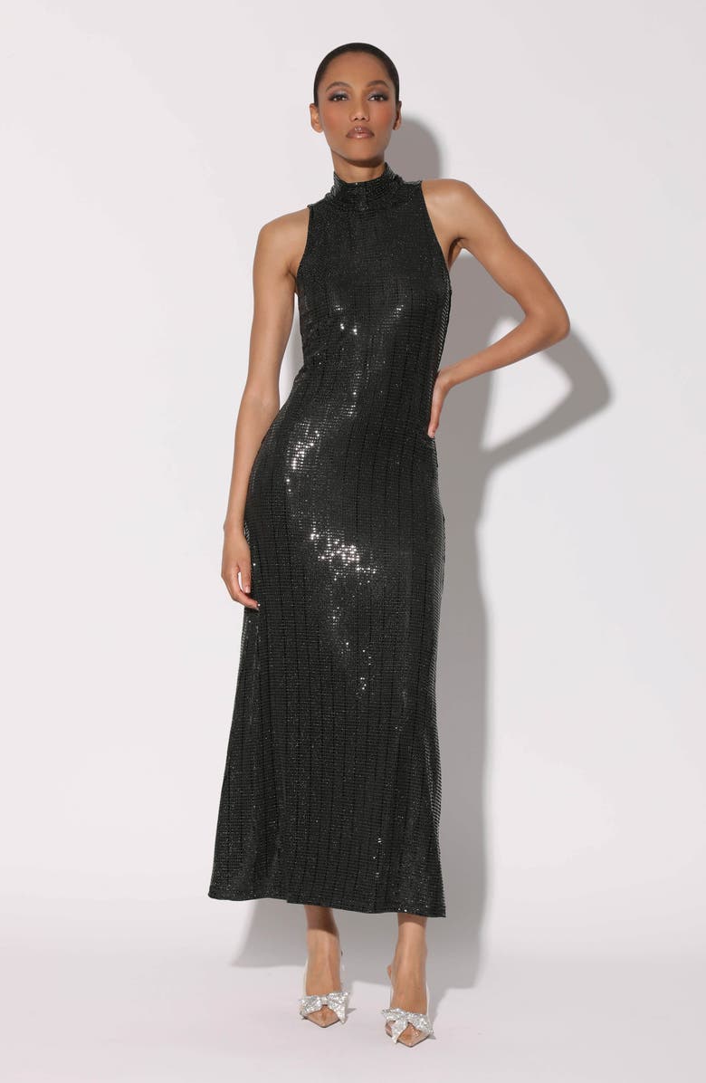 Walter Baker Eden Sequin Sheath Dress, Alternate, color, 