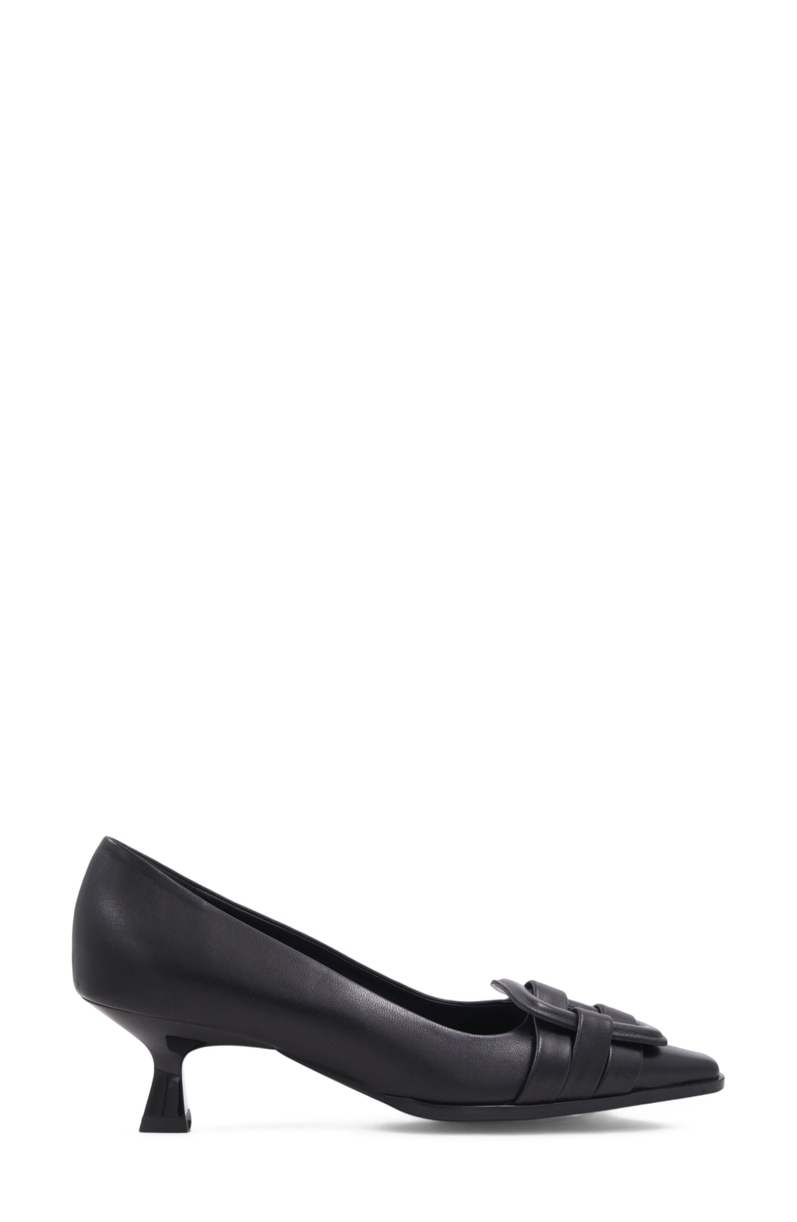 Aquatalia Aloha Pump, Alternate, color, Black Leather