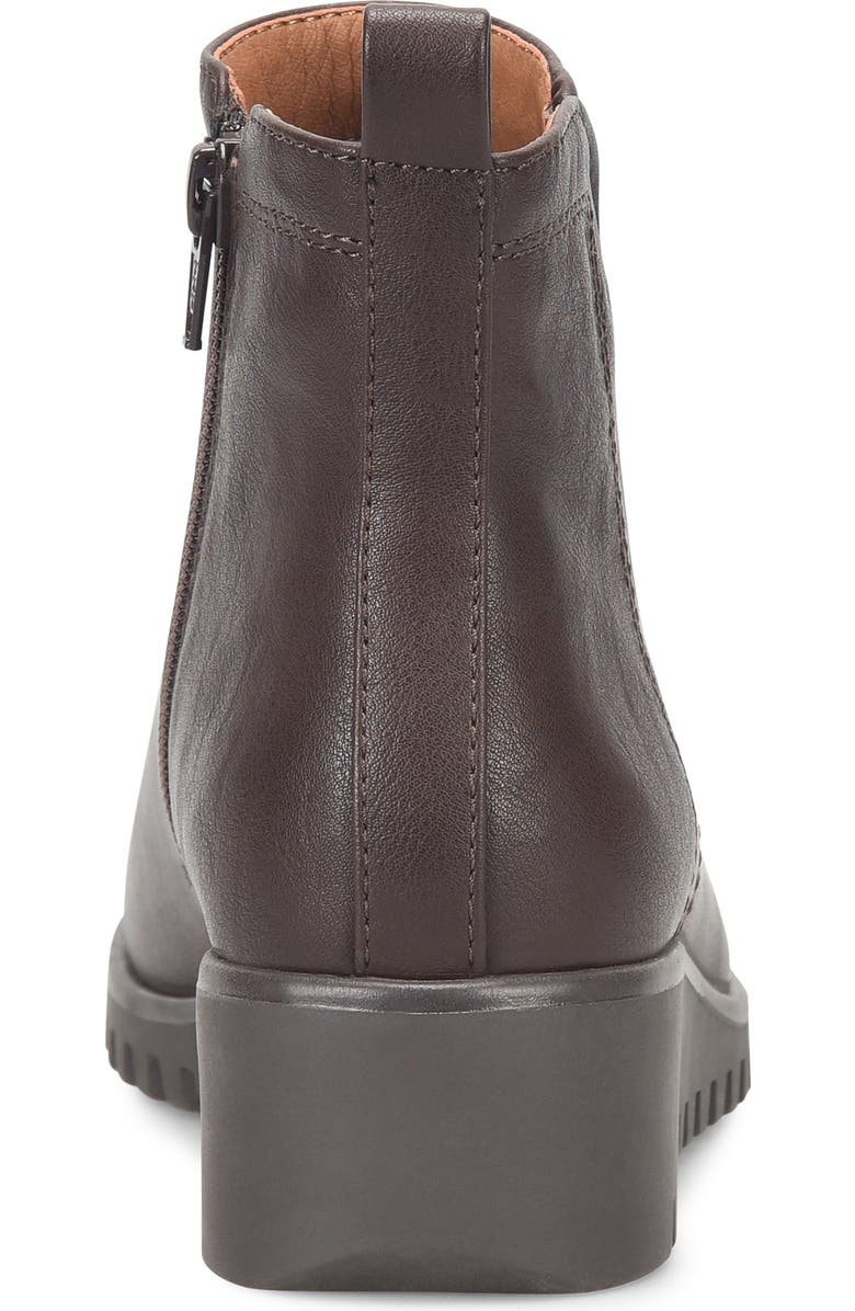 EUROSOFT Dallan Side Zip Boot, Alternate, color, Dark Brown