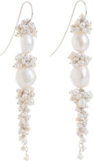 Freya Rose Baroque Pearl Long Drops
