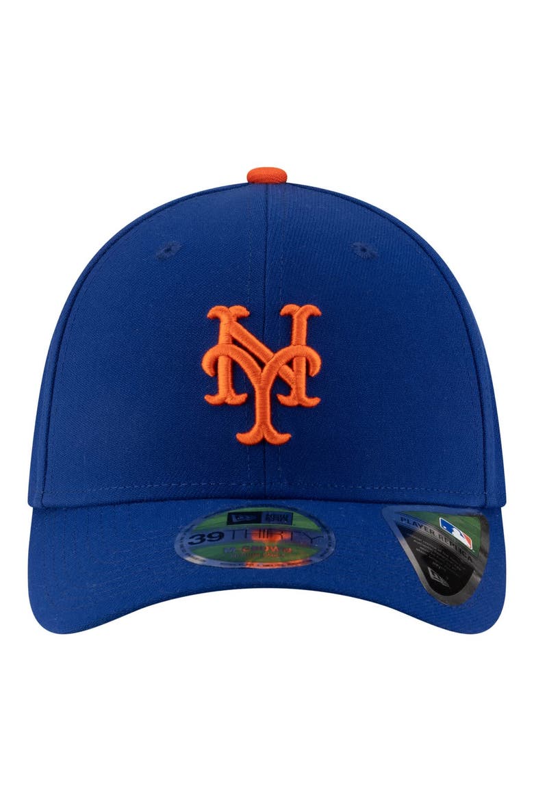 Men's New Era  Royal New York Mets  Player Replica 39THIRTY M-Crown Flex Hat, Alternate, color, Royal