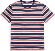 Polo Ralph Lauren Striped Standard Fit Cotton Jersey T-Shirt