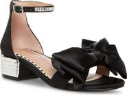 Betsey Johnson Kids' Maddy Ankle Strap Bow Sandal