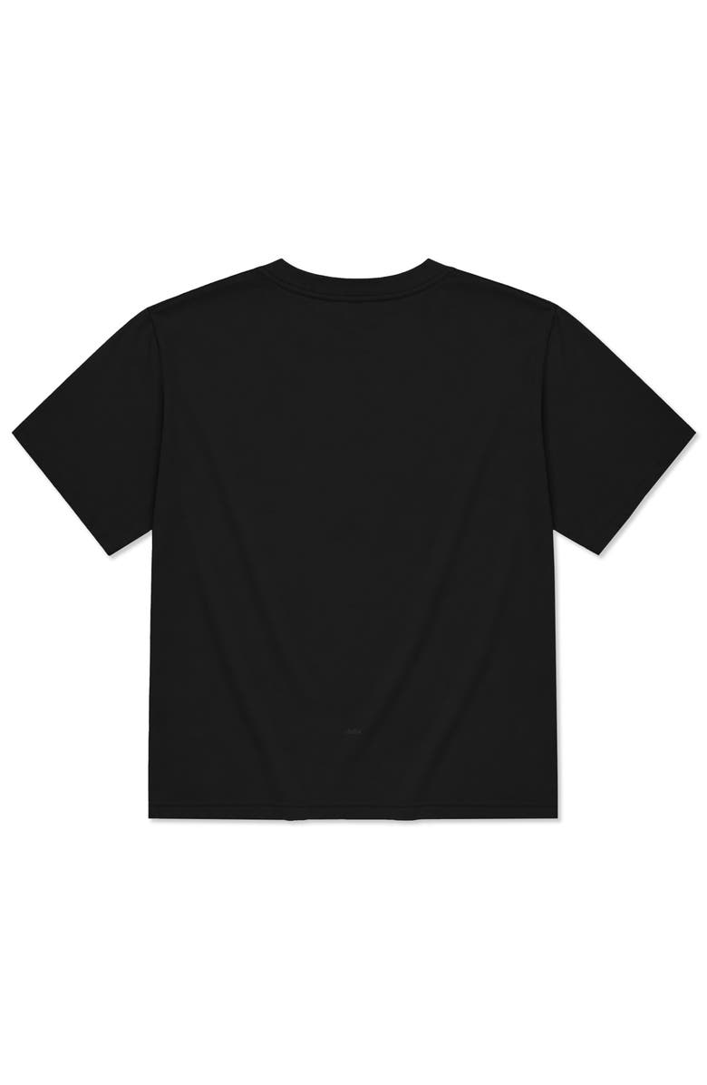 Dalix Lil Heart Relaxed Midweight Jersey Tee, Alternate, color, Black