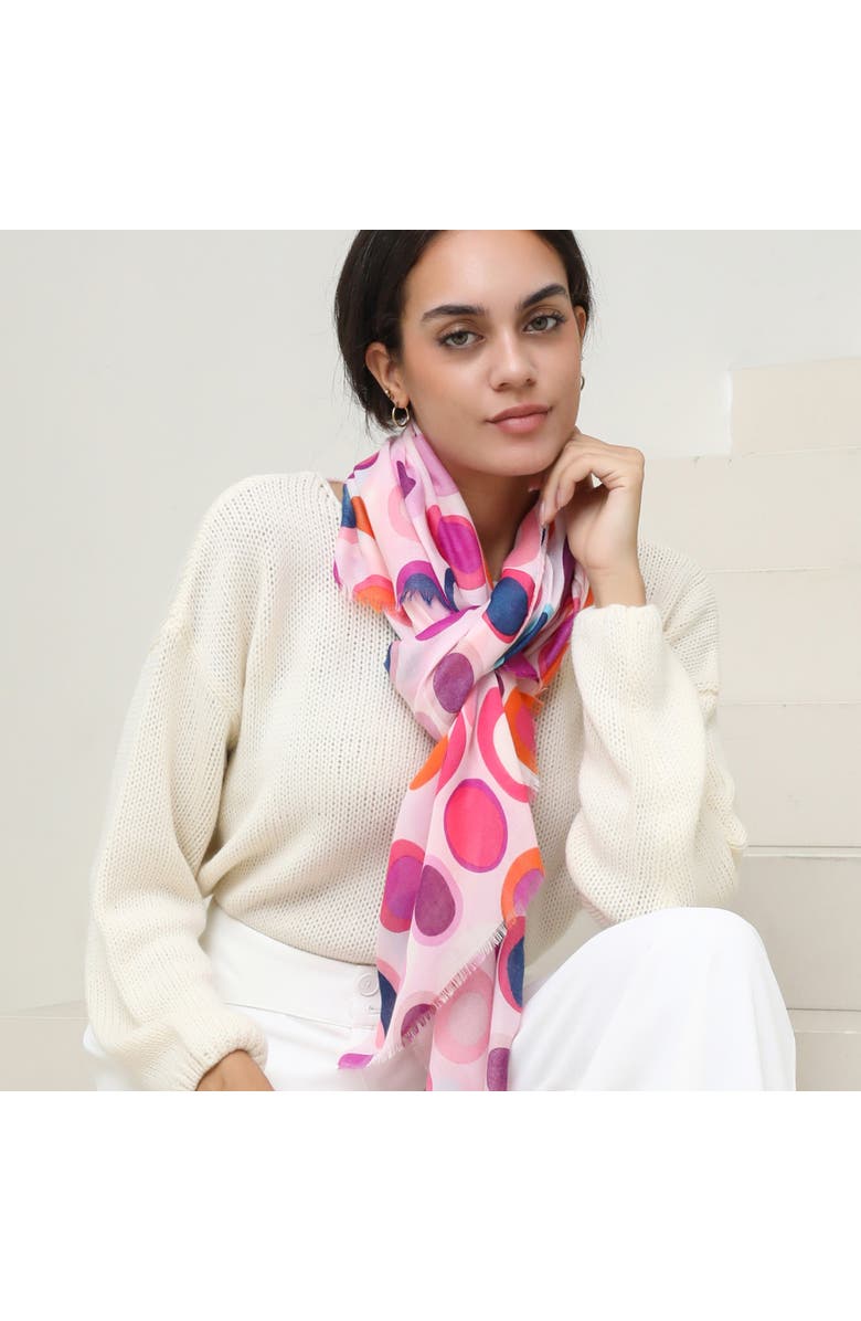 Youzey The Opal - Lightweight Scarf, Main, color, Pink