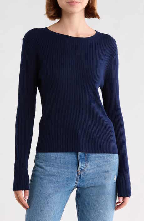 Rib Crewneck Sweater