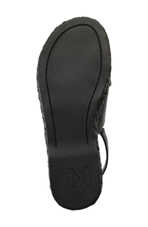 Karl Lagerfeld Paris Charla Slingback Sandal In Black