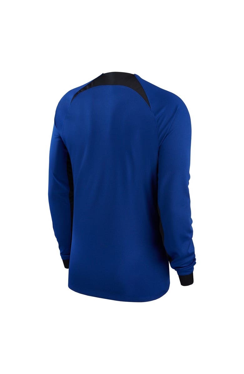 Nike Men's Nike Blue Netherlands National Team 2022/23 Home Breathe Stadium Replica Blank Long Sleeve Jersey, Alternate, color, 