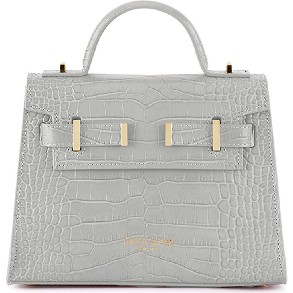 Teddy Blake Ava Croco  9" in Light Grey  product