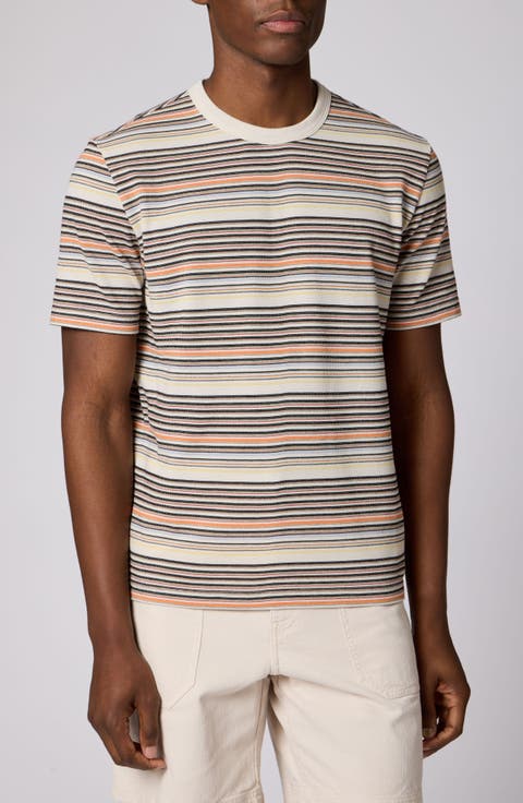 Striped Crewneck T-Shirt