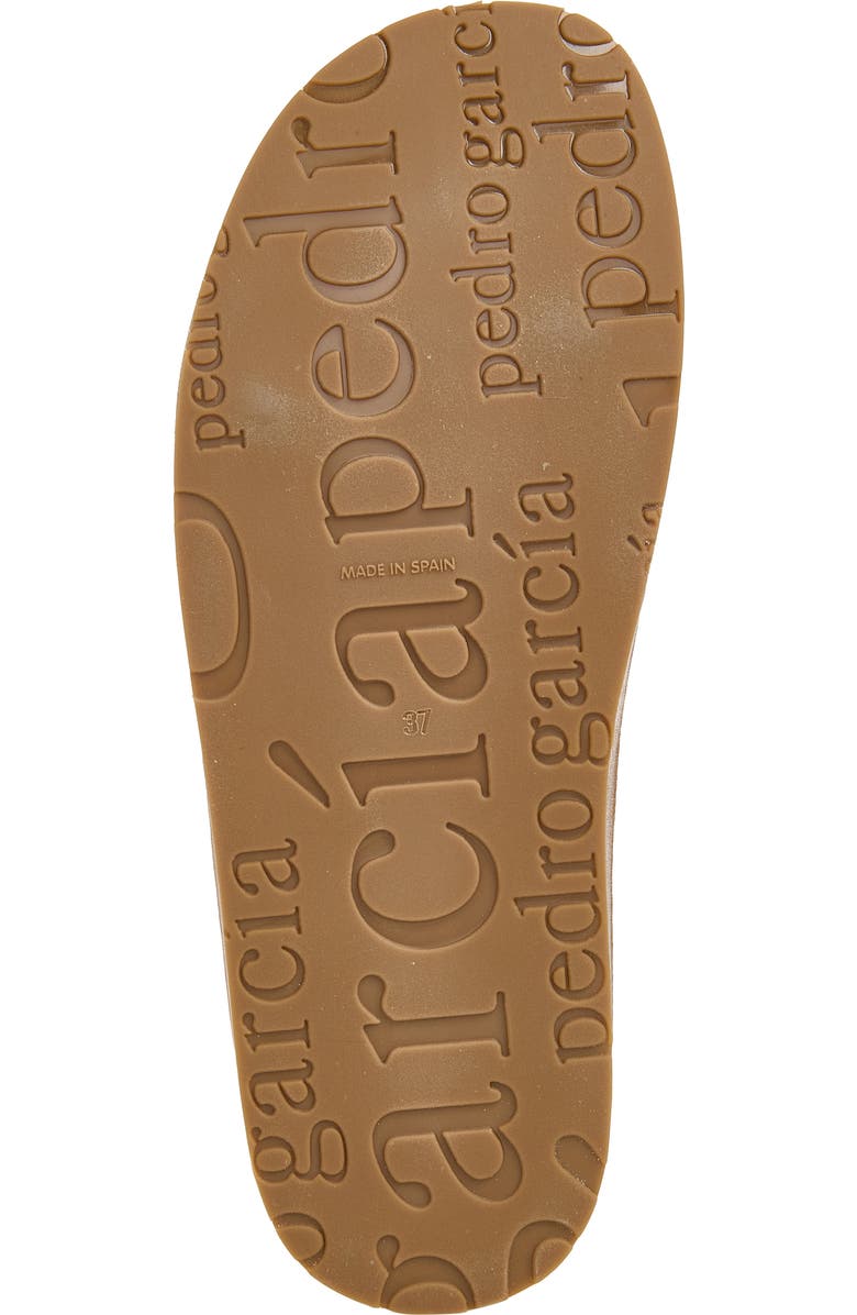 Pedro Garcia Alania Platform Sandal, Alternate, color, Tan Metallic