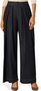 Wit & Wisdom Skyrise Flat Front Wide Leg Jeans
