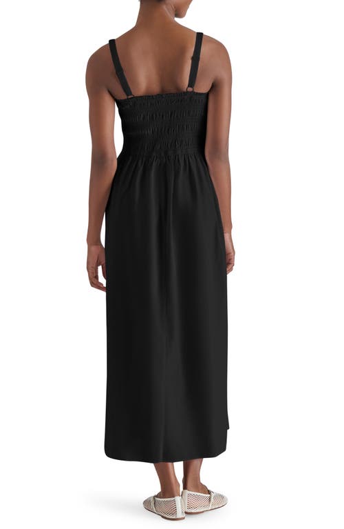 STEVE MADDEN STEVE MADDEN ADRIANA SMOCKED MAXI DRESS