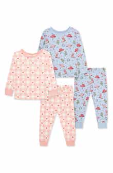 2-Pack Cowgirl Print Stretch Viscose Pajamas Set
