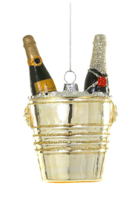 Champagne on Ice Ornament