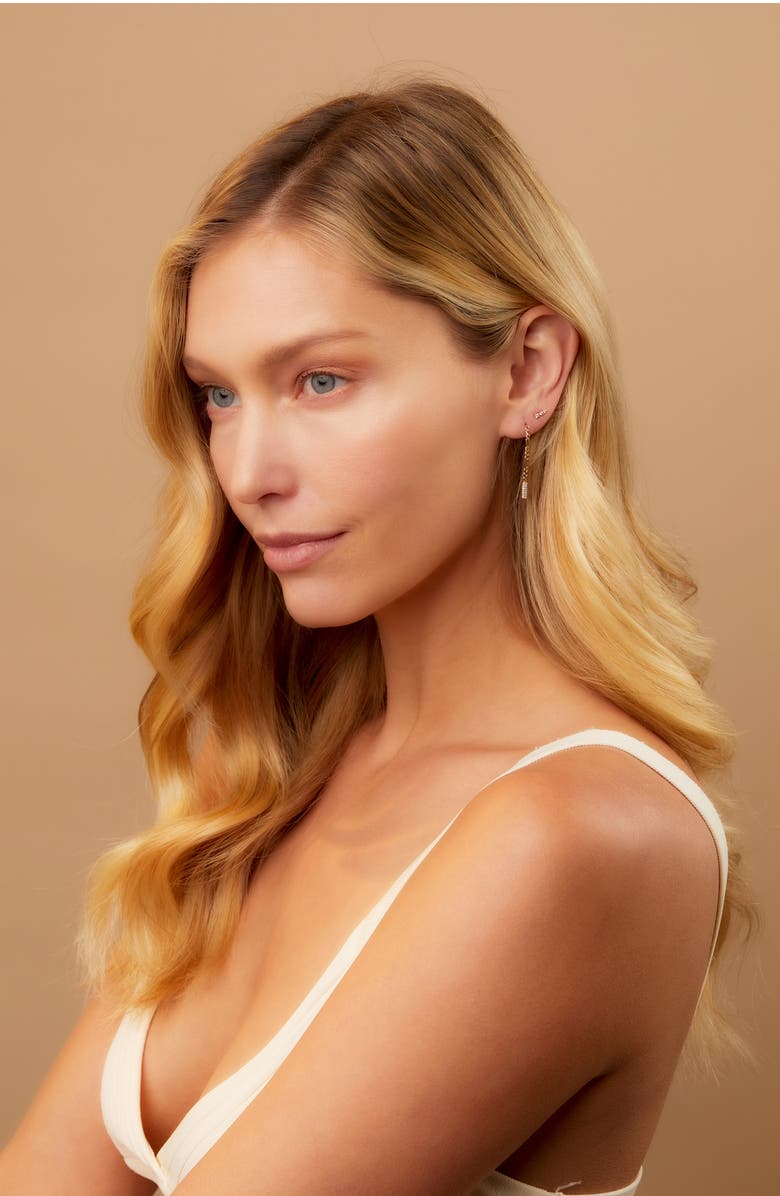 Bony Levy Icons Mini Diamond Stud Earrings, Alternate, color, 