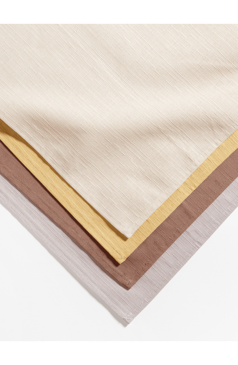 Tortuga Forma Sabi Formal Dinner Napkins Mixed Set of 4, Alternate, color, Terrane