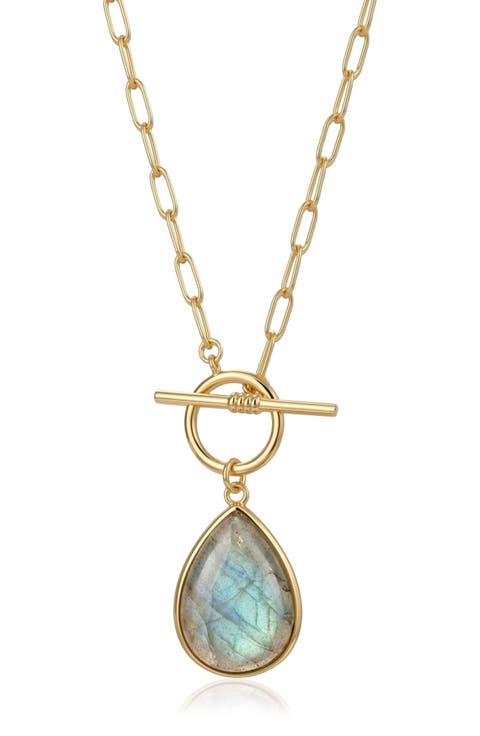 Labradorite Toggle Necklace