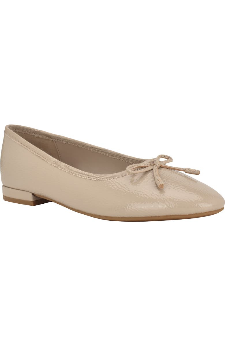 Calvin Klein Cyrie Ballet Flat, Main, color, Taupe