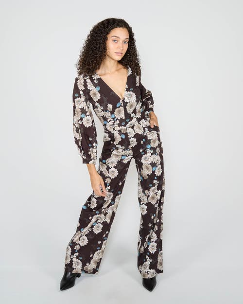 Lords Of Harlech Jill Jumpsuit In Brown
