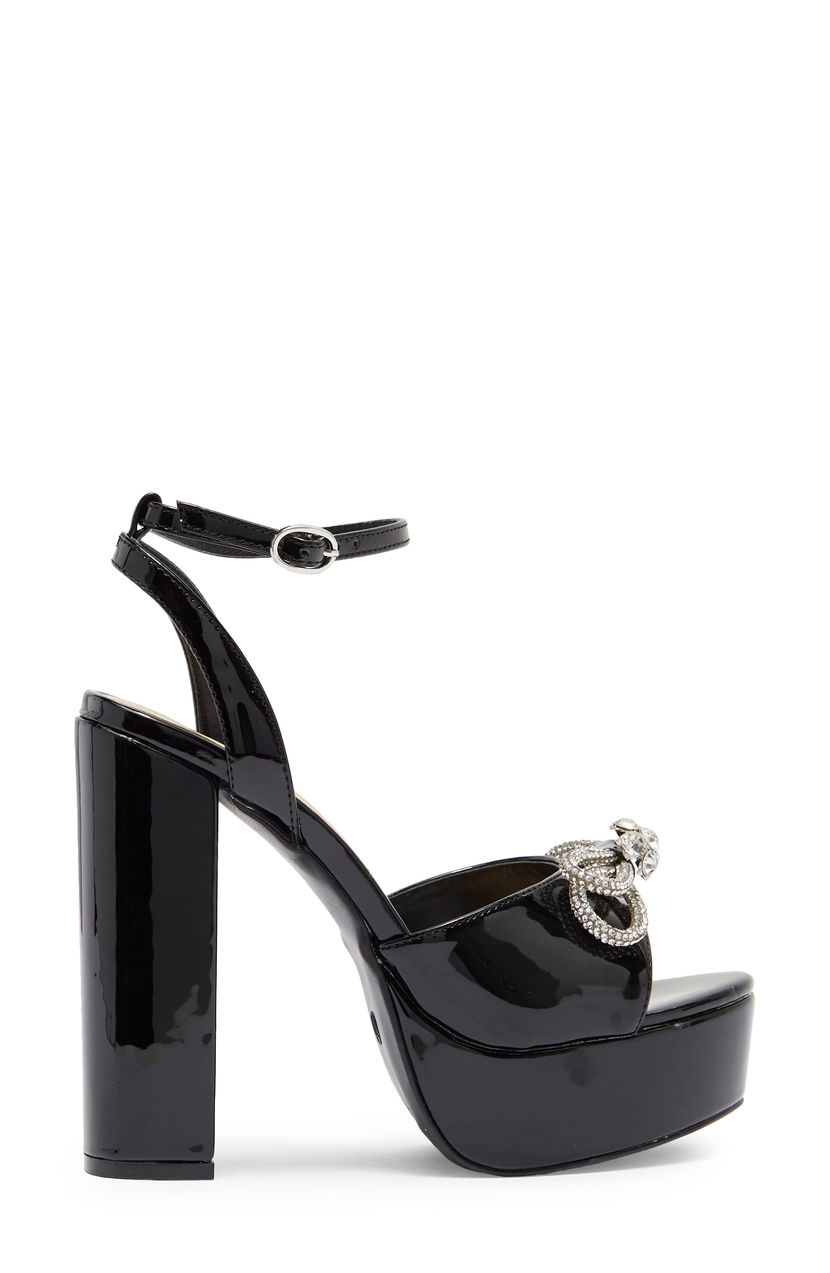 WILD DIVA LOUNGE Platform Ankle Strap Sandal, Alternate, color, 