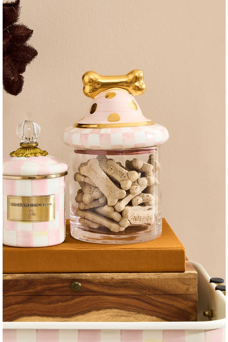 Rosy Check Canine Cookie Jar, Alternate, color, ROSY