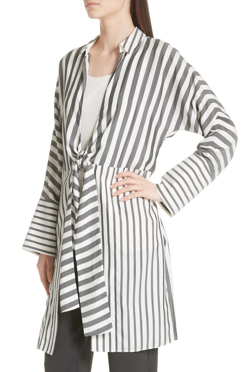 Lafayette 148 New York Zara Silk Jacket, Alternate, color, 