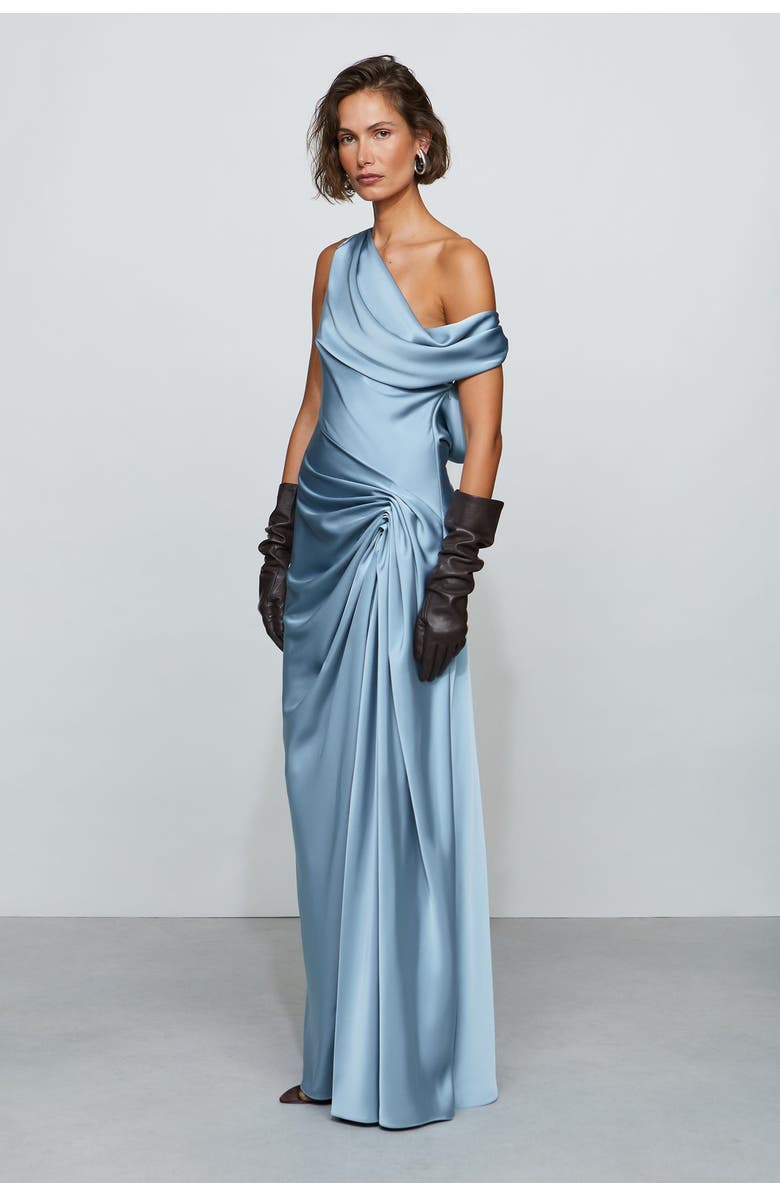 Et Ochs Camilla Gown, Alternate, color, Cerulean Frost