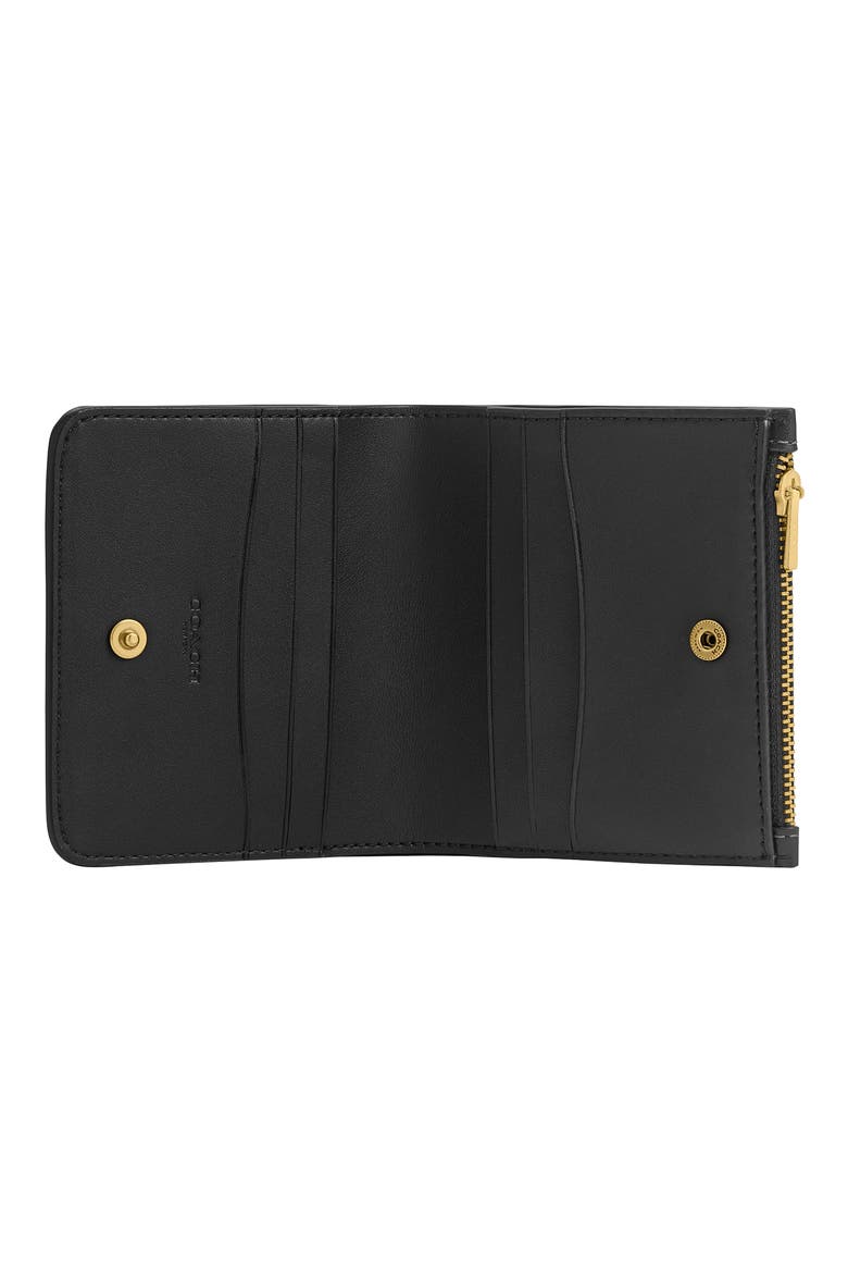 Essential Refine Bifold Leather Card Case, Alternate, color, B4/BLACK
