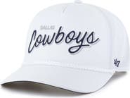 '47 Men's '47  White Dallas Cowboys Brrr Fairway Hitch Adjustable Hat