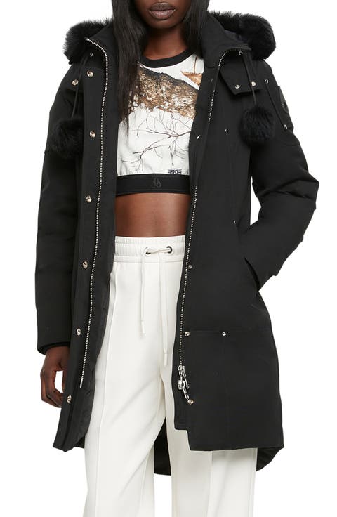 ジャケット MOOSE KNUCKLES Women Jackets M15LJ176 292 BLACK Moose Knuckles MOOSE KNUCKLES Women Jackets M15LJ176 292
