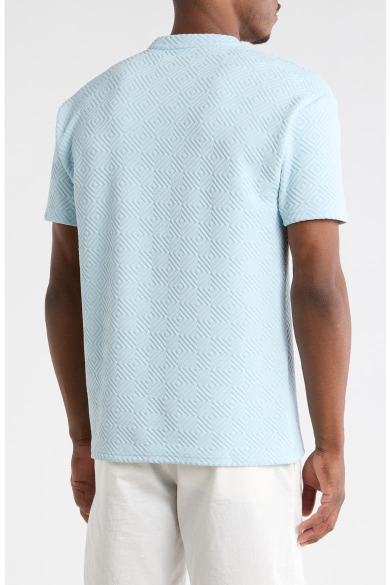Textured Knit T-Shirt, Alternate, color, SKY