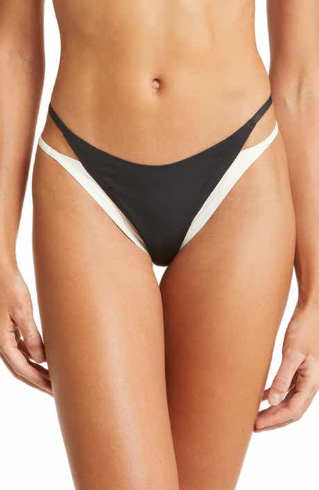 LSPACE Billie Contrast Trim Bikini Bottoms