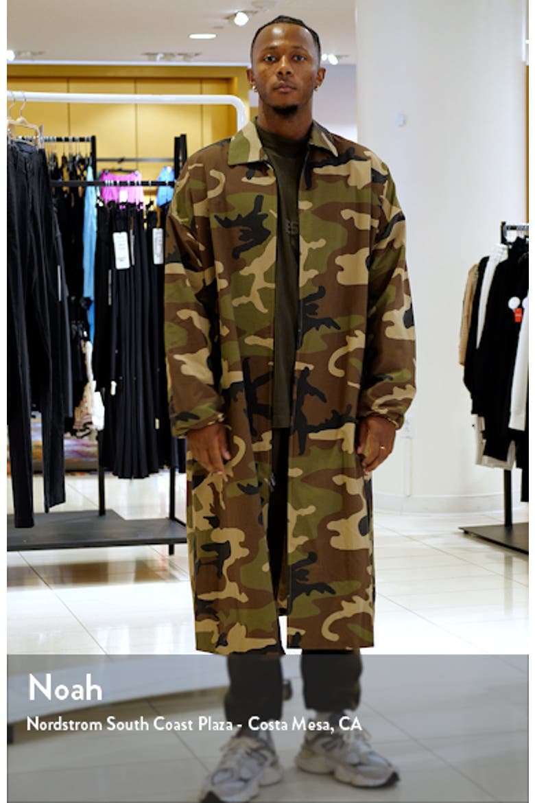 Gender Inclusive Camo Car Coat video
