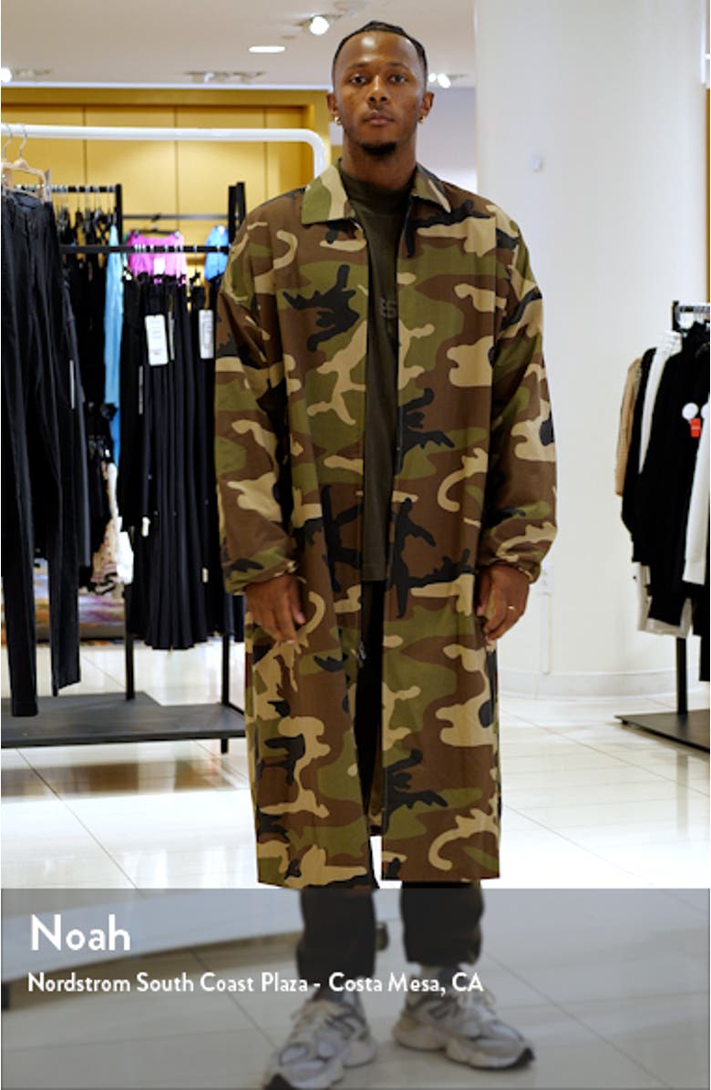 Gender Inclusive Camo Car Coat, sales video thumbnail