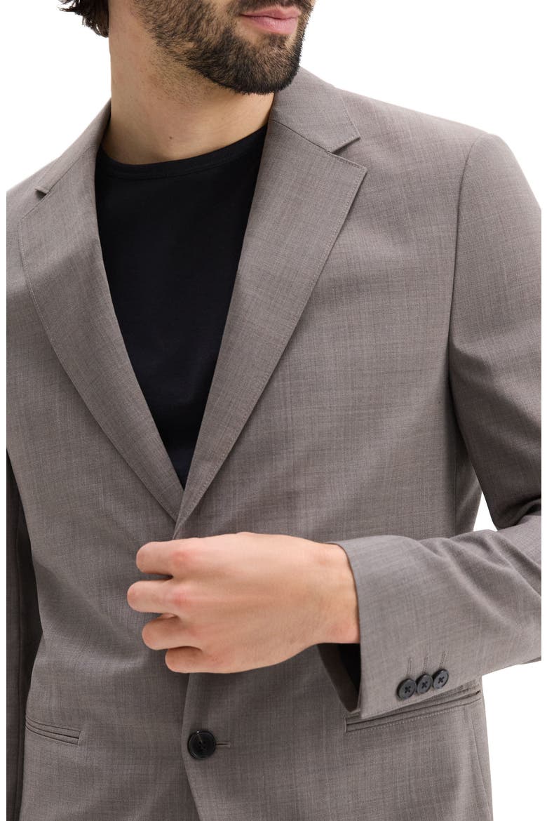 Clinton Travel Motion Wool Blend Blazer, Alternate, color, WALNUT MELANGE