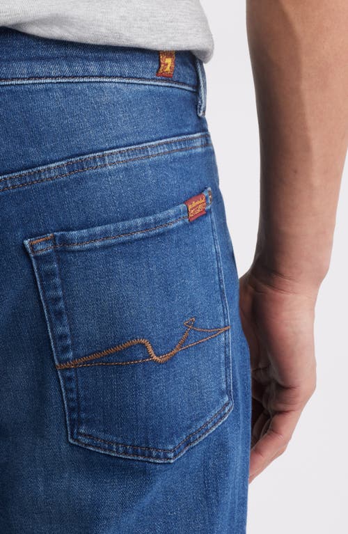 7 For All Mankind Austyn Relaxed Straight Leg Jeans In Blue