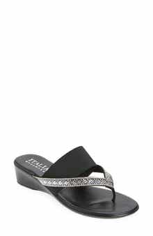 ITALIAN SHOEMAKERS Calver Wedge Sandal