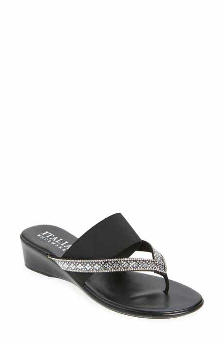 ITALIAN SHOEMAKERS Calver Wedge Sandal