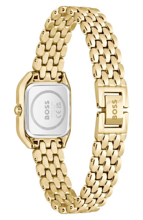 Hugo Boss Boss Petite Mae Bracelet Watch, 22mm In Gold