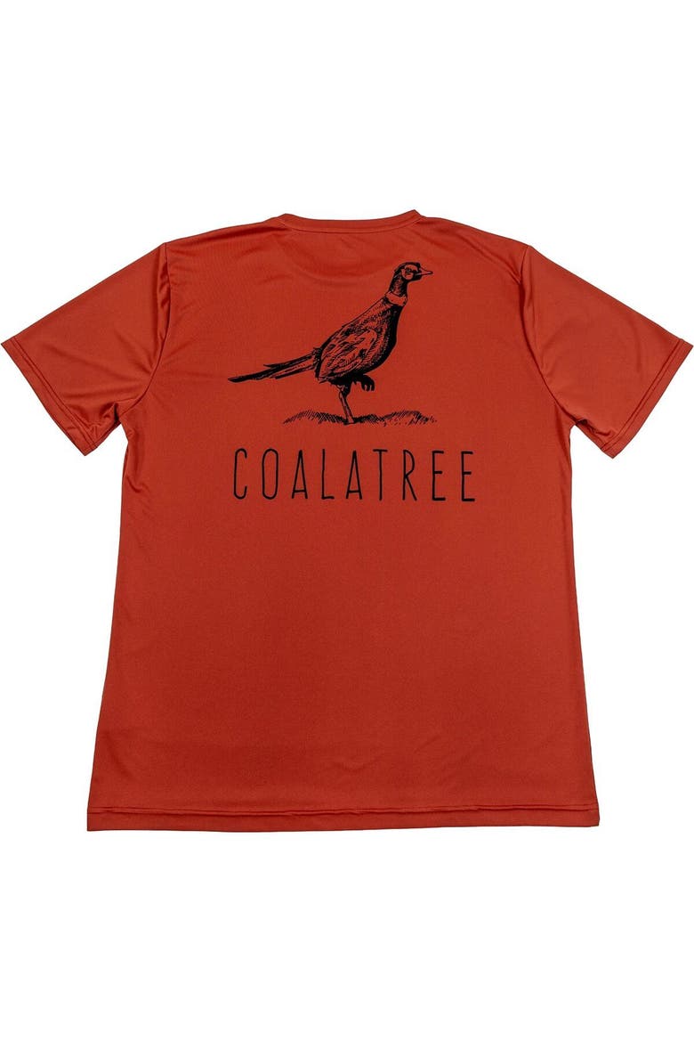 Unisex Quick Dry Short-Sleeve T-Shirt, Main, color, Pheasant Brick