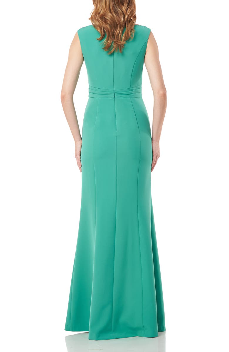 Kay Unger Sansa Bateau Neck Gown, Alternate, color, 