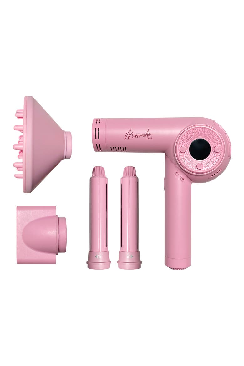 M Ionic Hair Dryer, Main, color, PINK
