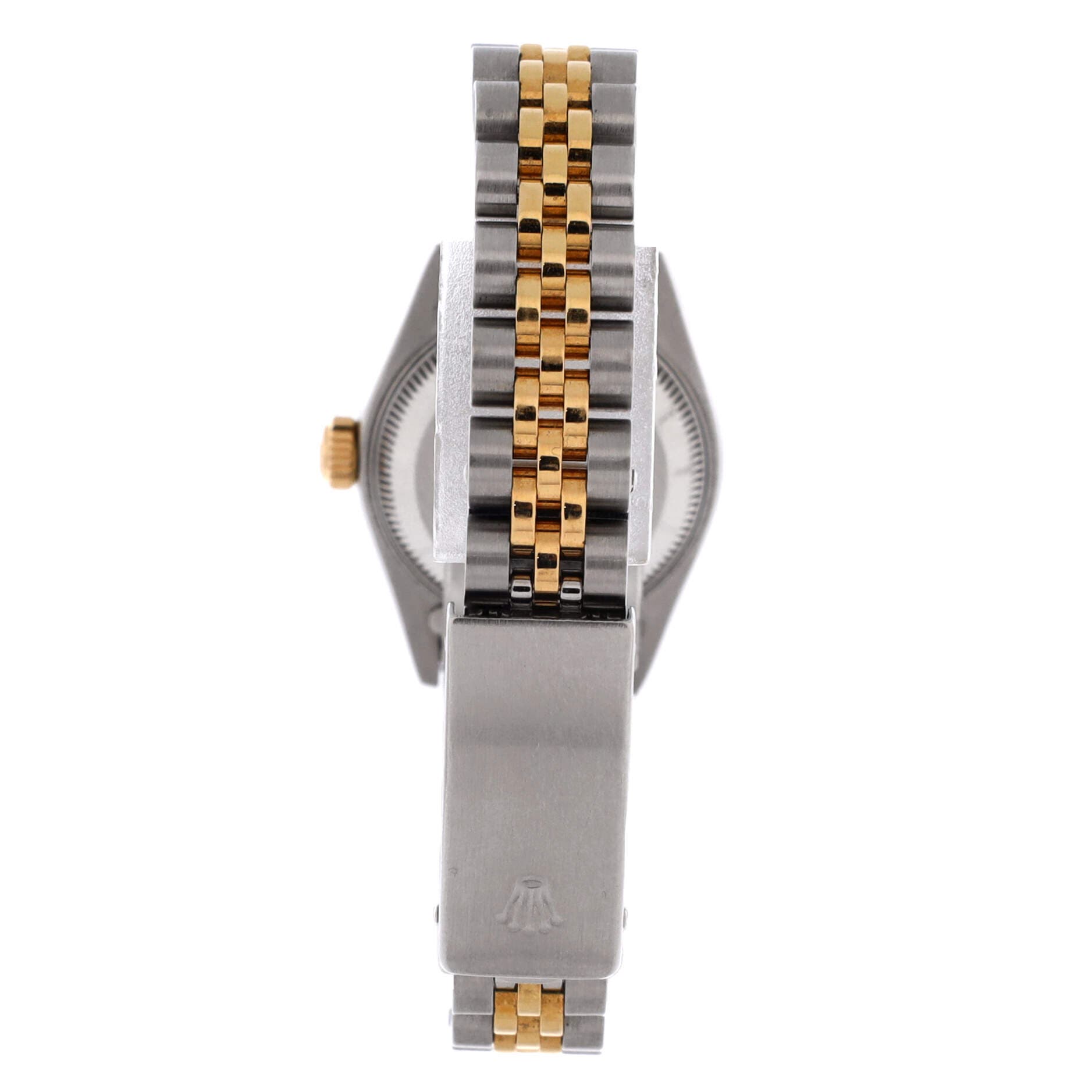Oyster Perpetual Datejust Automatic Watch Stainless Steel and Yellow Gold with Diamond Markers 26, Alternate, color, Metallic Silver