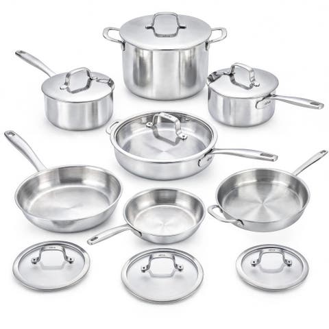 Maestro 5-Ply Stainless Steel Cookware Set