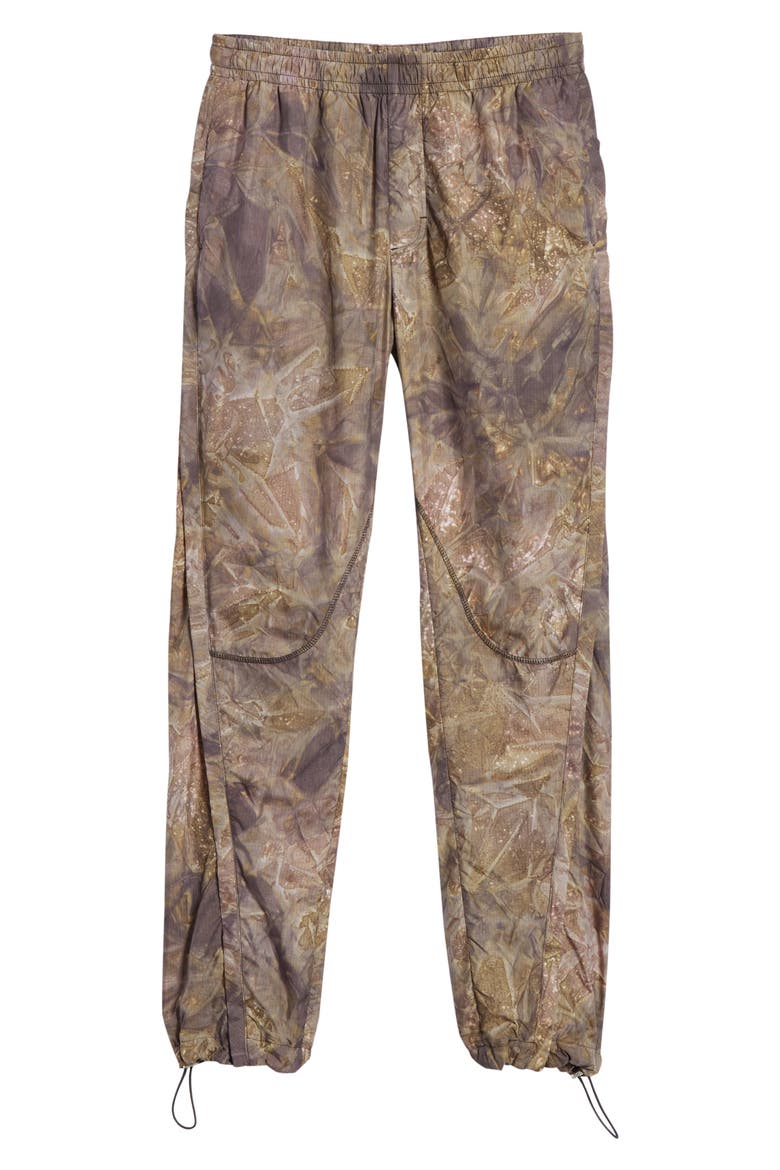 Quantum Technical Nylon Track Pants, Alternate, color, CAMO GREEN