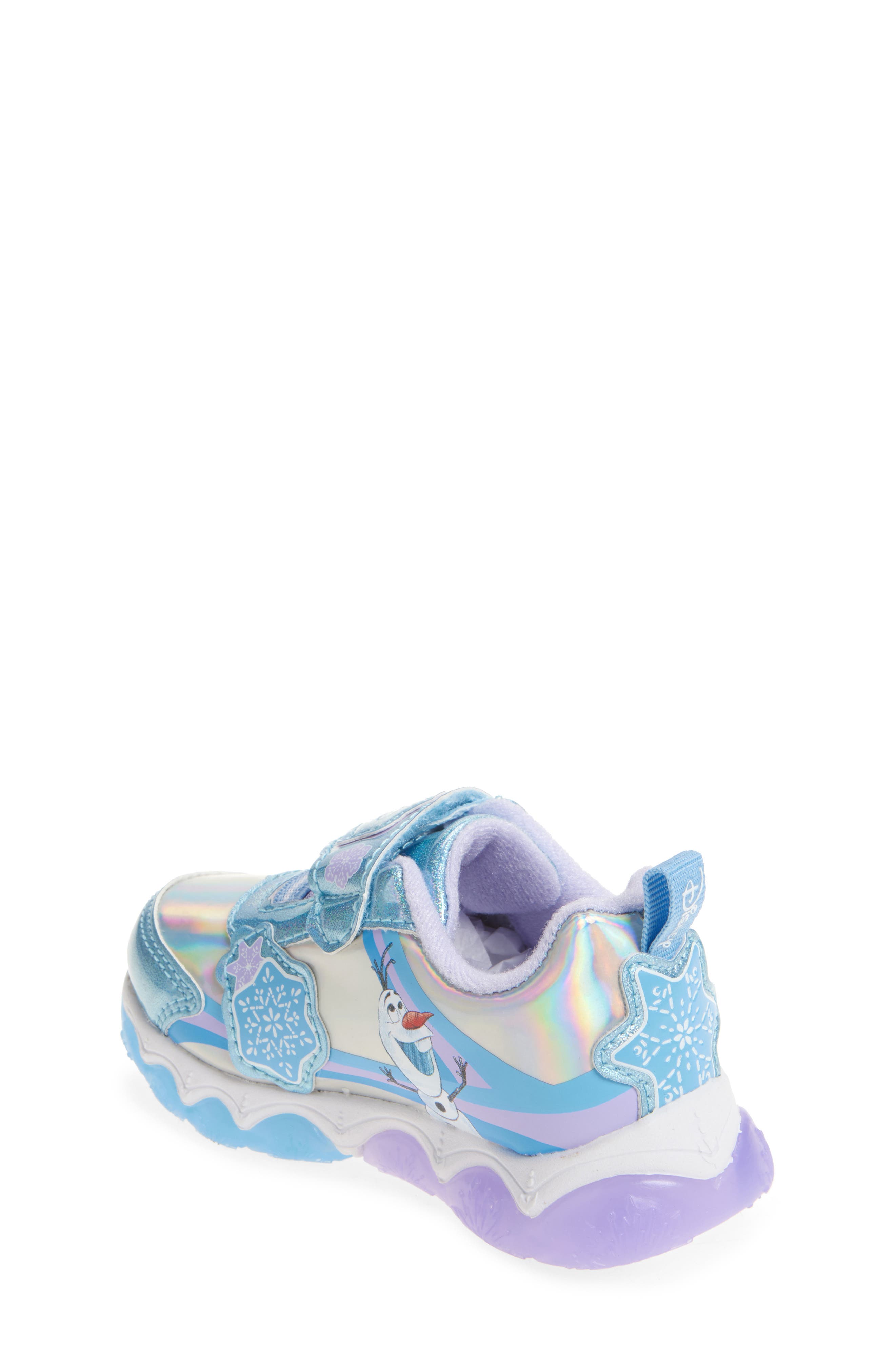 Harper Canyon Kids' Disney<sup>®</sup> Frozen Light-Up Sneaker, Alternate, color, 