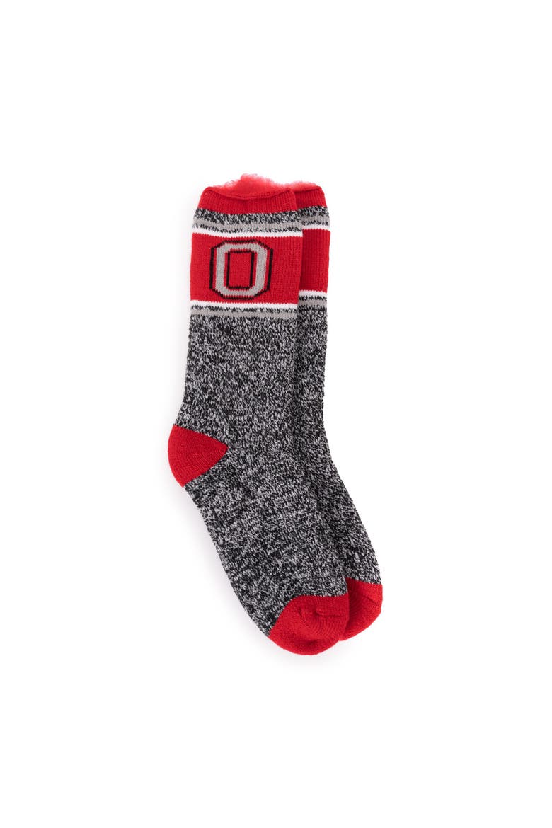 Gameday Heat Retainer Socks, Main, color, Ohio State